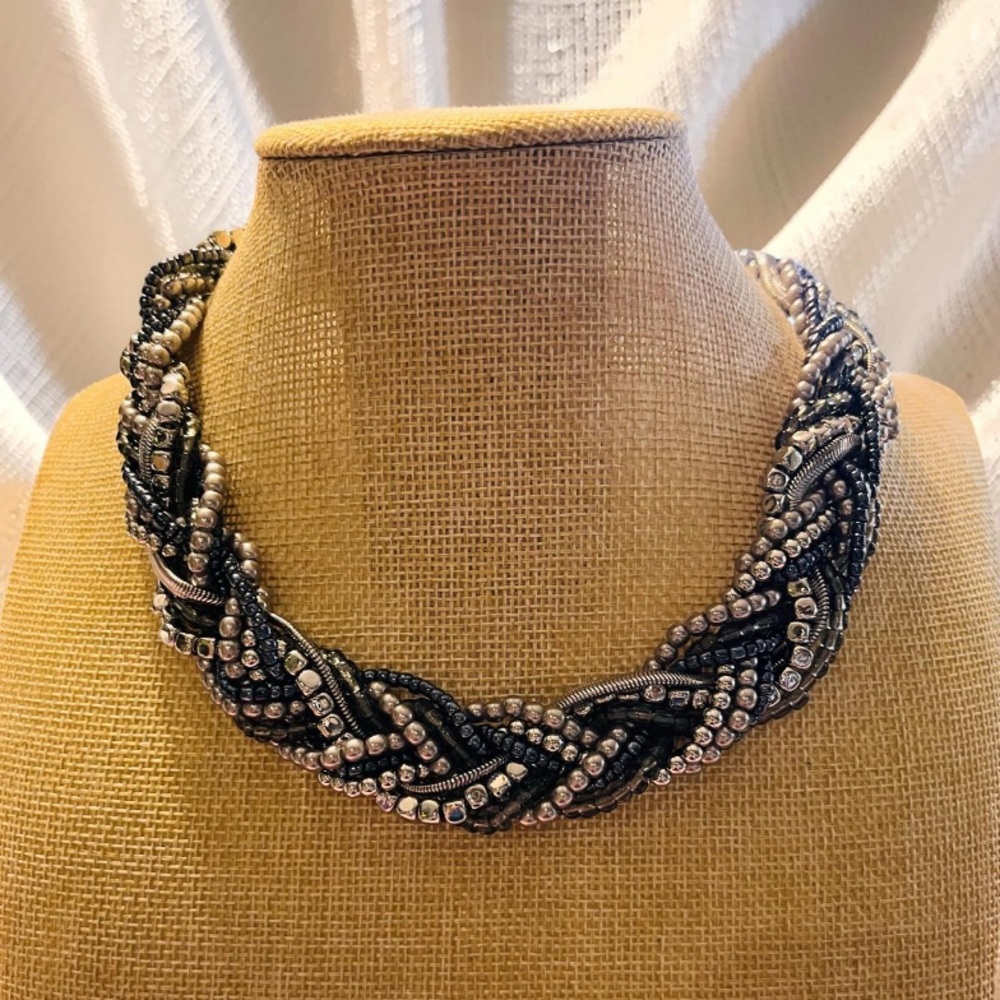 Interwoven Statement Necklace From Premier Design… - image 8